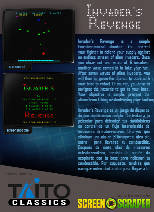 Invader's Revenge - Dos