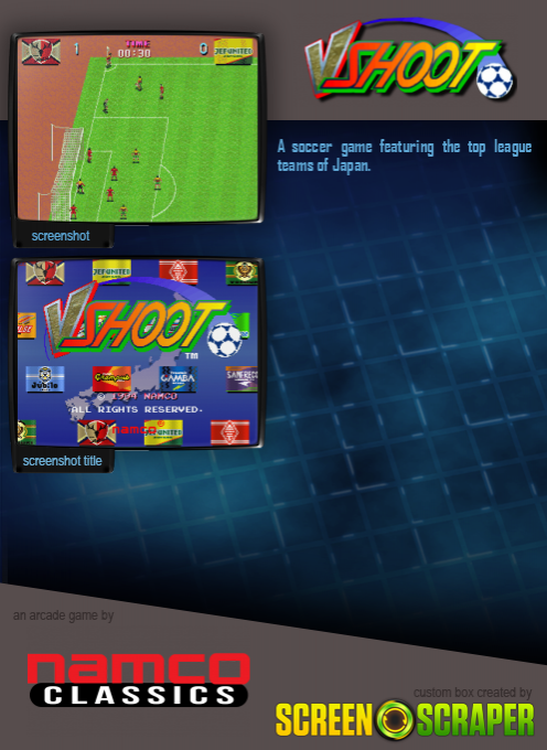 J-league Soccer V-shoot dos