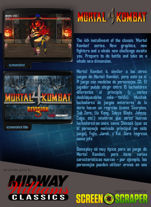 Mortal Kombat (JAKKS Pacific TV Game) dos