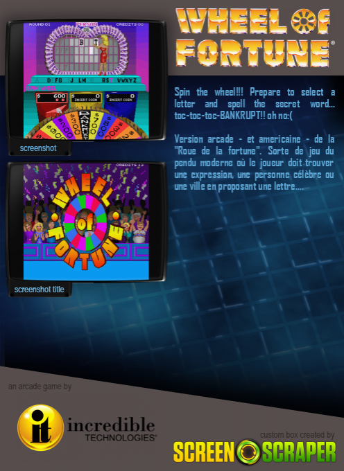 Wheel of Fortune (JAKKS Pacific TV Game, Game-Key Ready) (Jul 11 2005 ORIG) - Dos