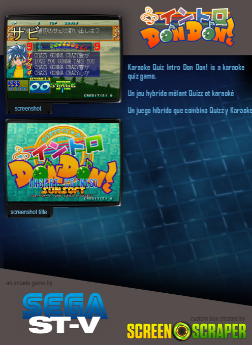 Karaoke Quiz Intro Don Don! - Dos