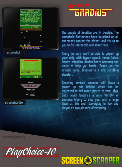 Gradius (handheld) - Dos