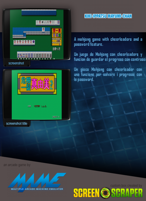 Kiki-ippatsu Mayumi-chan - Dos