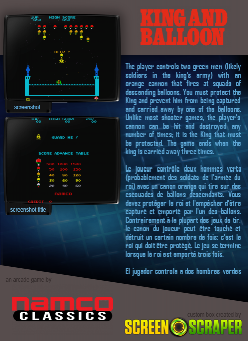 King And Balloon - Dos