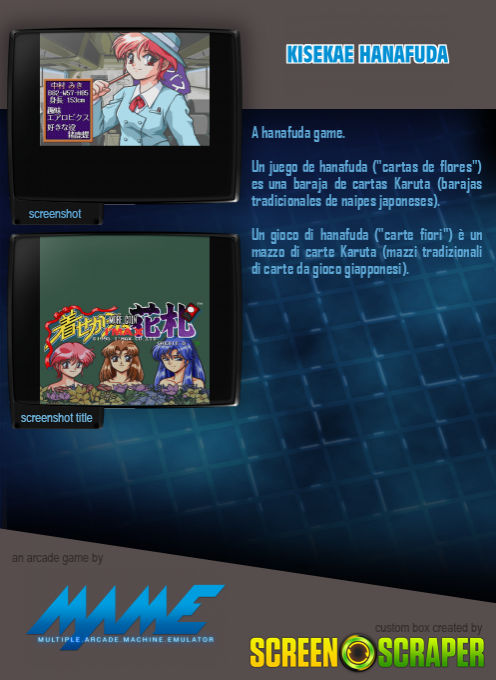 Kisekae Hanafuda - Dos