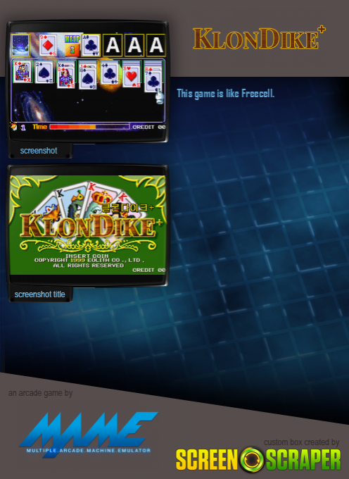 Klondike+ - Dos