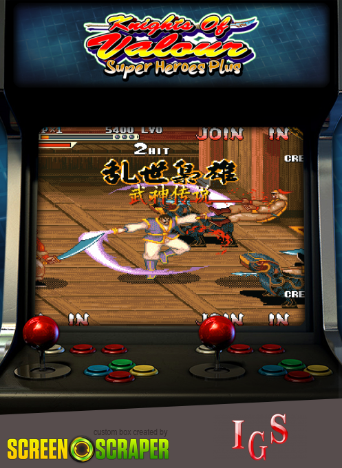 Knights Of Valour Super Heroes Plus / Sangoku Senki Super Heroes Plus