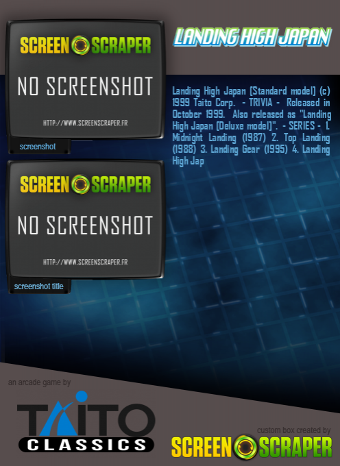 Landing High Japan - Dos