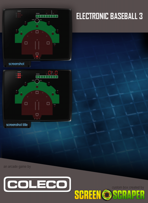 Electronic Baseball 3 (Entex) - Dos