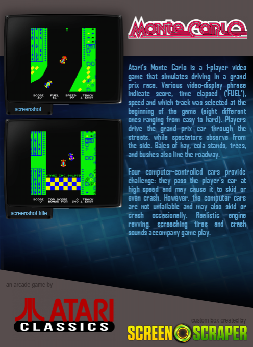 Monte Carlo (NM8 0.1 B) (Barcrest) (MPU4) - Dos
