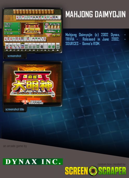 Mahjong Daimyojin - Dos