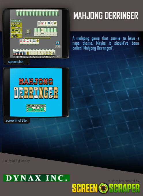 Mahjong Derringer - Dos