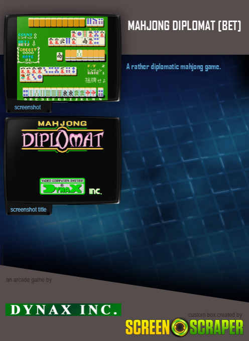 Mahjong Diplomat [bet] - Dos