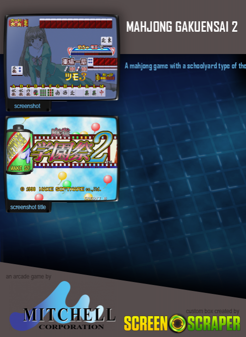 Mahjong Gakuensai 2 - Dos