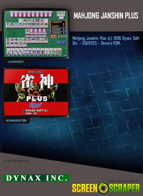 Mahjong Janshin Plus - Dos