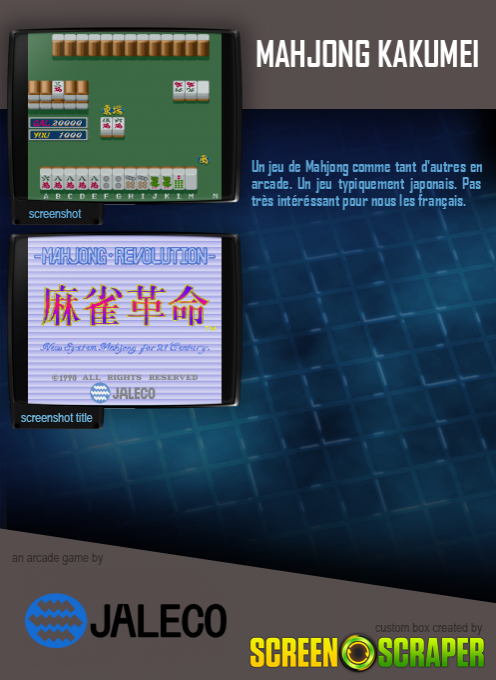 Mahjong Kakumei - Dos