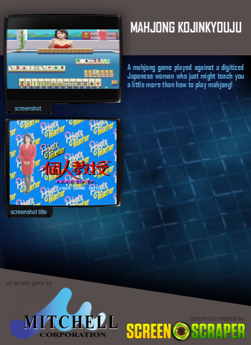 Mahjong Kojinkyouju - Dos