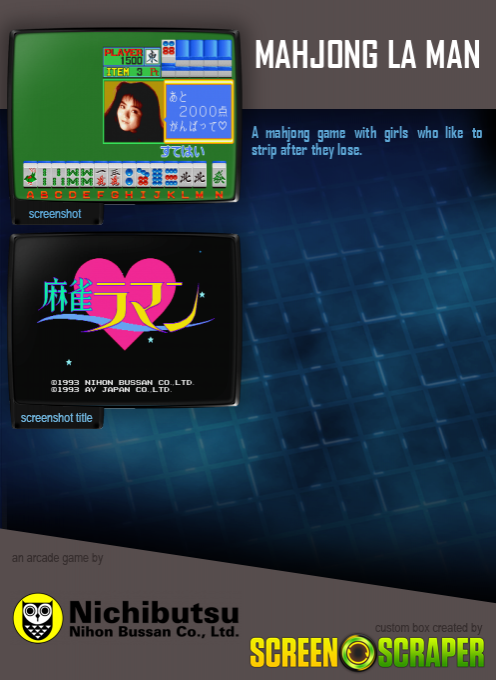 Mahjong La Man - Dos