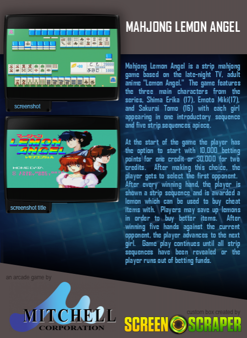 Mahjong Lemon Angel - Dos