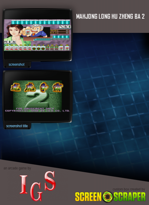 Mahjong Long Hu Zheng Ba 2 - Dos