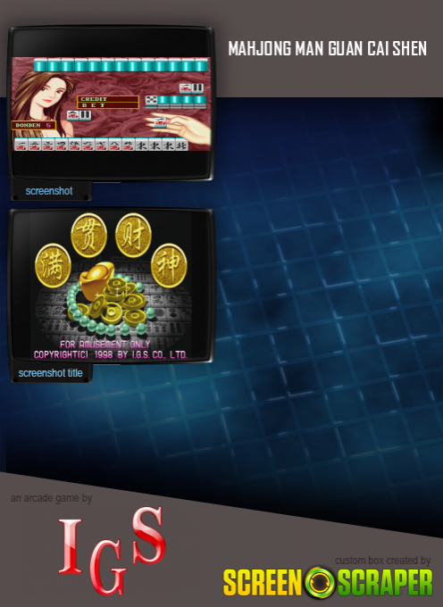 Mahjong Man Guan Cai Shen - Dos