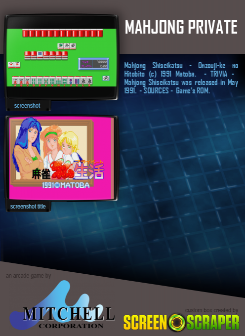 Mahjong Private - Dos