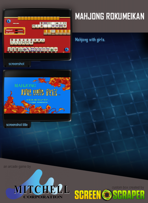 Mahjong Rokumeikan - Dos