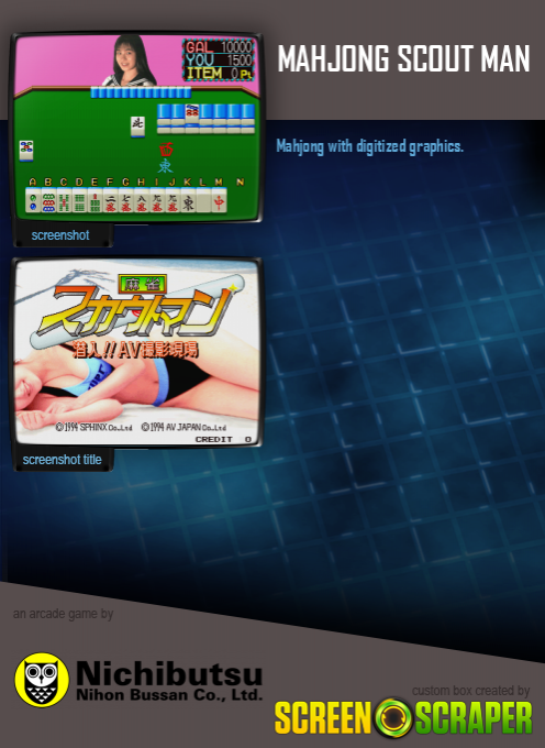 Mahjong Scout Man - Dos