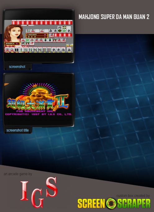 Mahjong Super Da Man Guan 2 - Dos