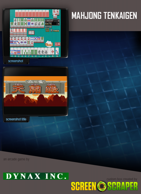 Mahjong Tenkaigen - Dos