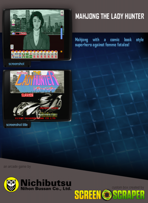 Mahjong The Lady Hunter - Dos