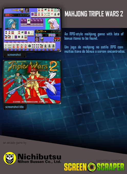 Mahjong Triple Wars - Dos