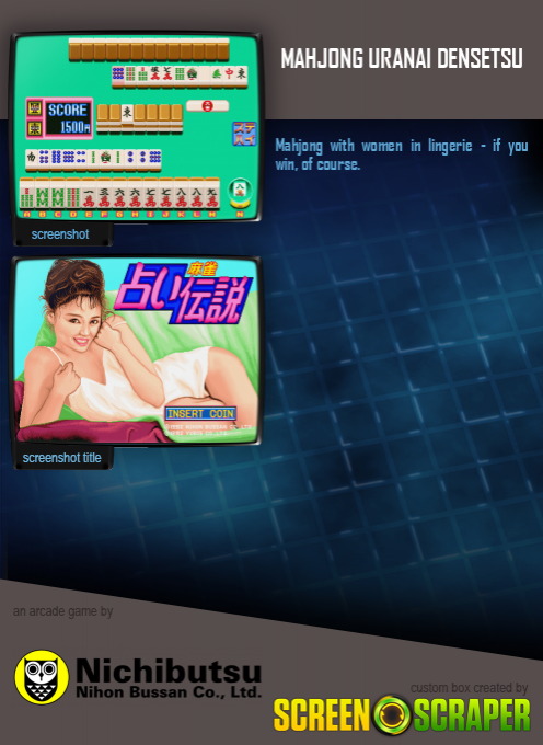 Mahjong Uranai Densetsu - Dos