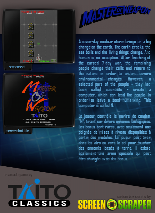 Master of Weapon - Dos