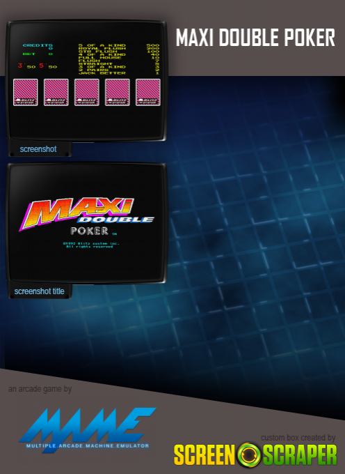 Maxi Double Poker - Dos