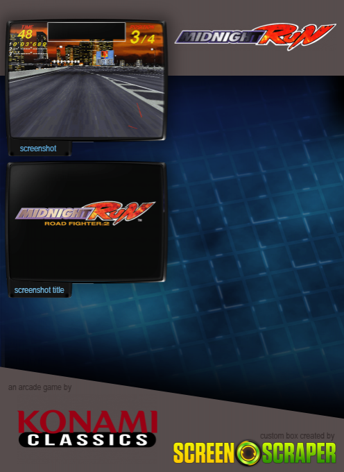 Midnight Run - Road Fighters 2 - Dos