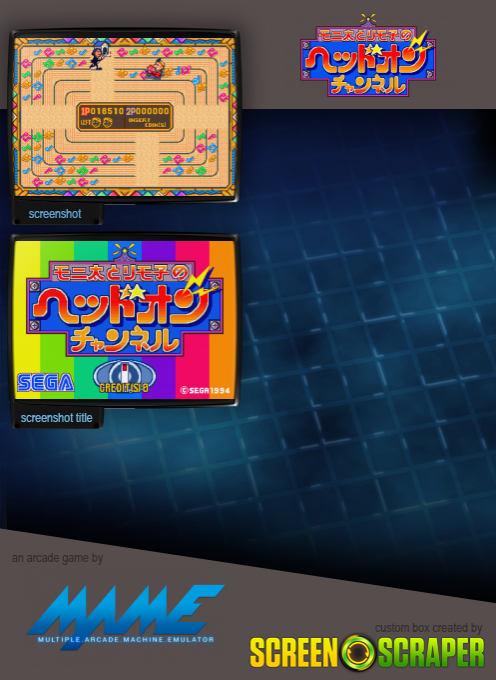 Monita to Rimoko no Head On Channel - Dos