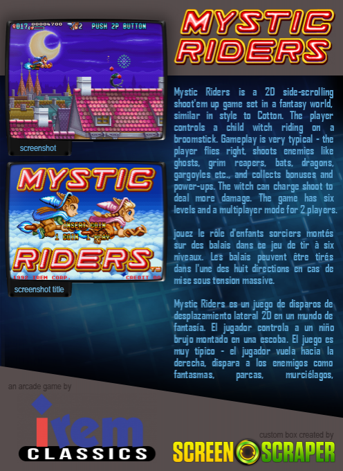 Mystic Riders dos