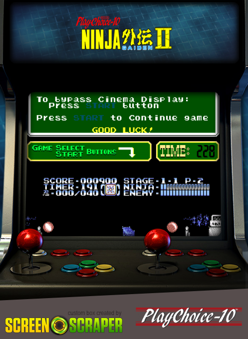 Ninja Gaiden Episode 2 - The Dark Sword Of Chaos (playchoice-10)