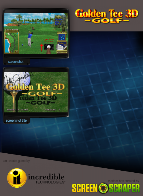 Peter Jacobsen's Golden Tee 3D Golf dos
