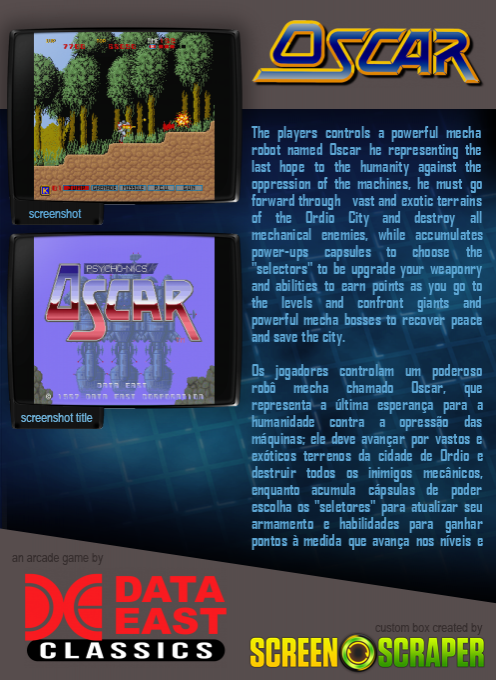 Psycho-Nics Oscar dos