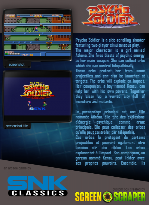 Psycho Soldier dos