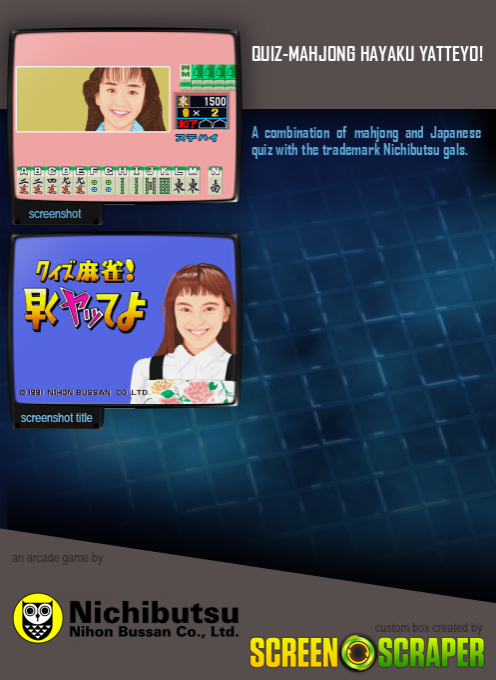 Quiz-mahjong Hayaku Yatteyo! dos