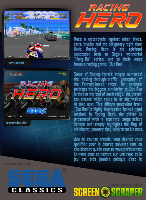 Racing Hero dos