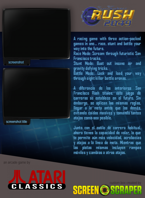 San Francisco Rush 2049 - Dos