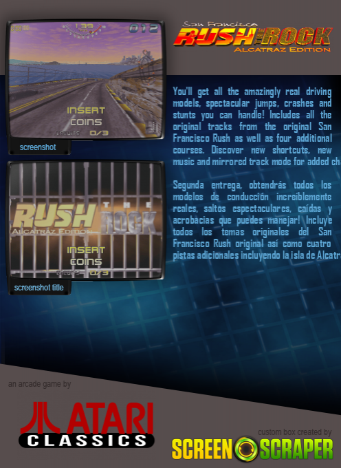 San Francisco Rush - The Rock - Dos