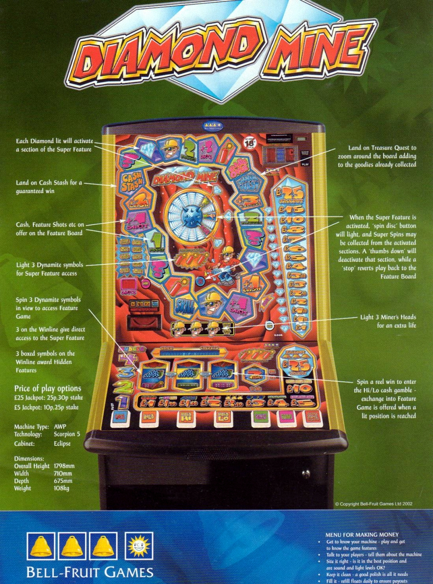 Diamond Mine (Bellfruit) (Scorpion 4) (set 1)