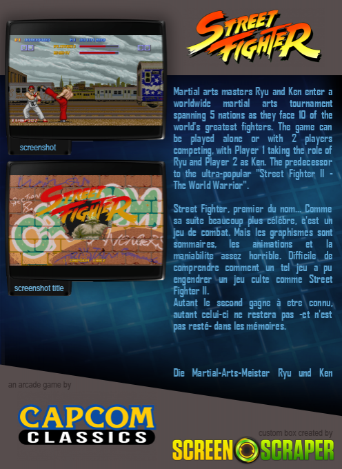 Street Fighter (Mazooma) (Scorpion 4) (set 1) dos