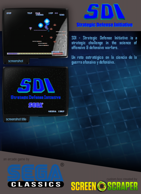 SDI - Strategic Defense Initiative - Dos
