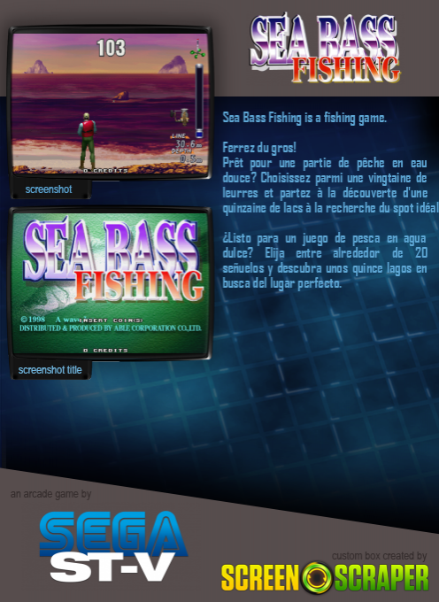 Sega Bass Fishing dos